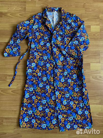 Халат женский длинный теплый