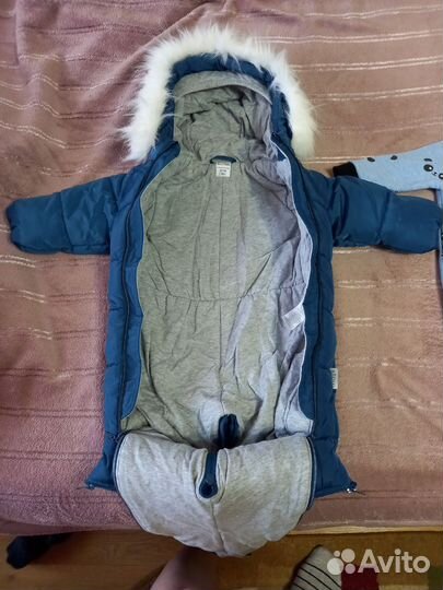 Зимний комбинезон для мальчика