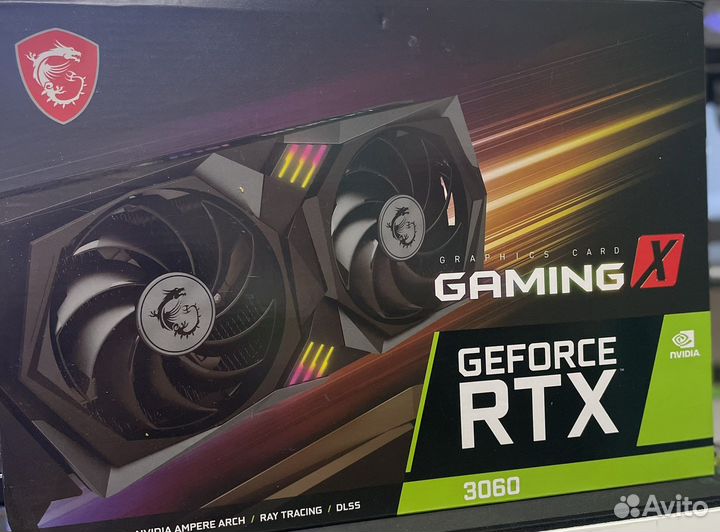 Видеокарта rtx 3060 12 гб