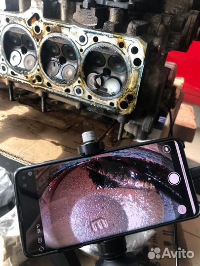 Эндоскопия двигателя автомобиля