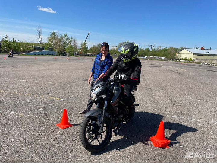 Мотоинструктор.Обучение вождению мотоцикла
