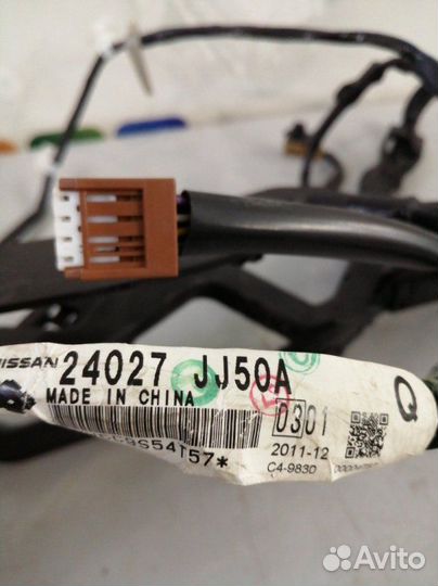 Проводка крышки багажника Infiniti G37 V36 VQ37VHR