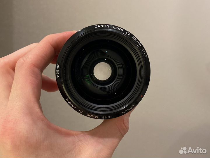 Объектив Canon 28 mm 1.8 отличное состояние