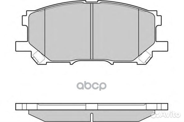 Колодки тормозные передние lexus RX300 330 350