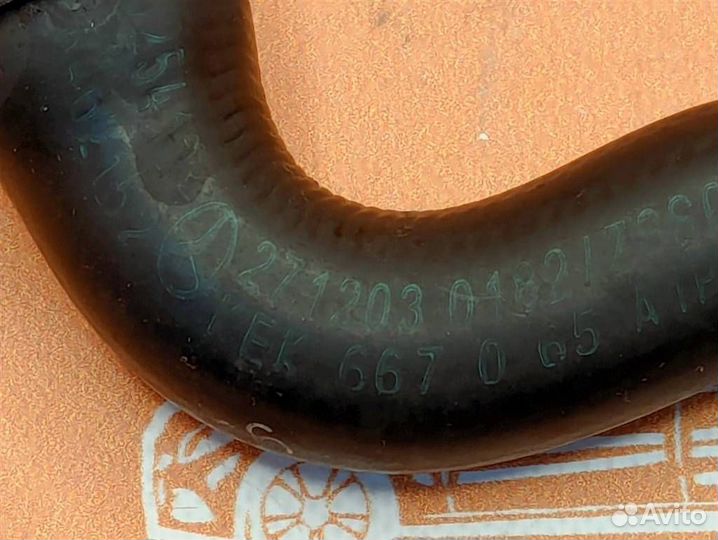 Патрубок ож w211 E-class 271.941 10.2005