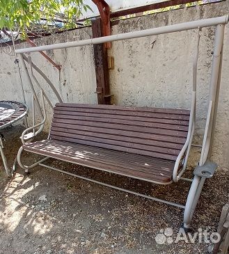 Садовые качели бу