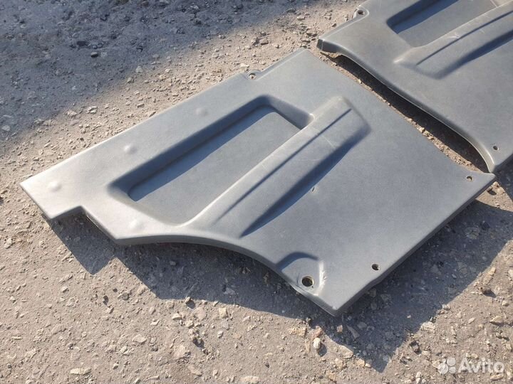 Задние дверные светло-серые карты ваз 2108