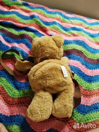 Плюшевый рюкзак