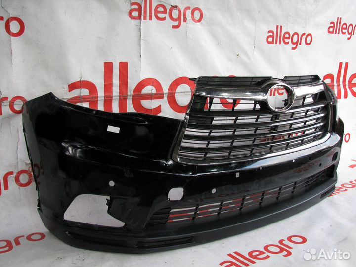 Toyota Highlander 3 бампер передний 2012+