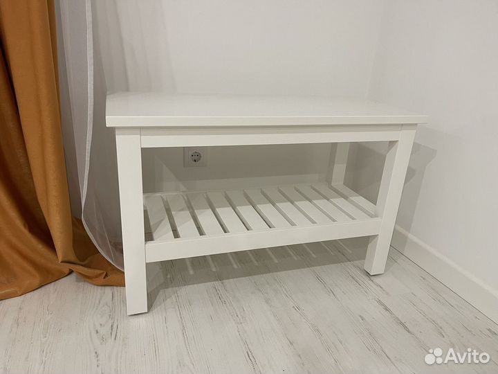 Скамья IKEA hemnes хемнэс, белый, 83 см