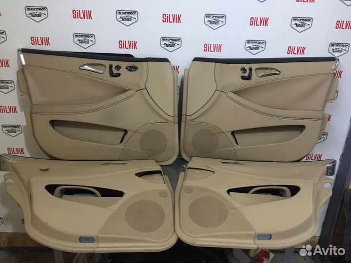 Обшивка дверей mercedes w219