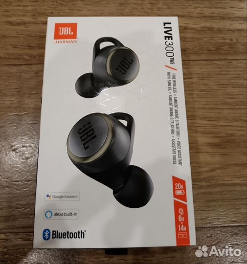 Беспроводные наушники jbl live 300