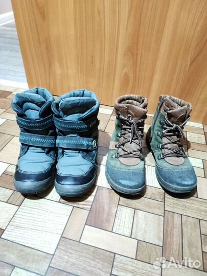 Ботинки для мальчика 31 размер, 2 пары