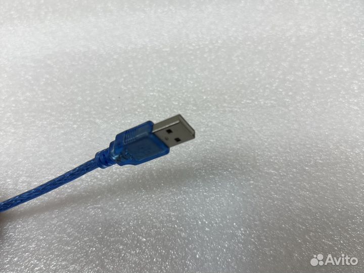 Кабель USB A - mini USB B 30 см