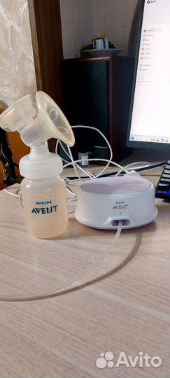 Молокоотсос avent электрический