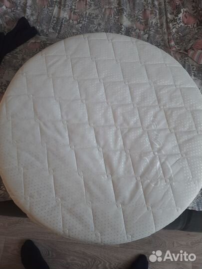 Матрас детский круглый 75на75