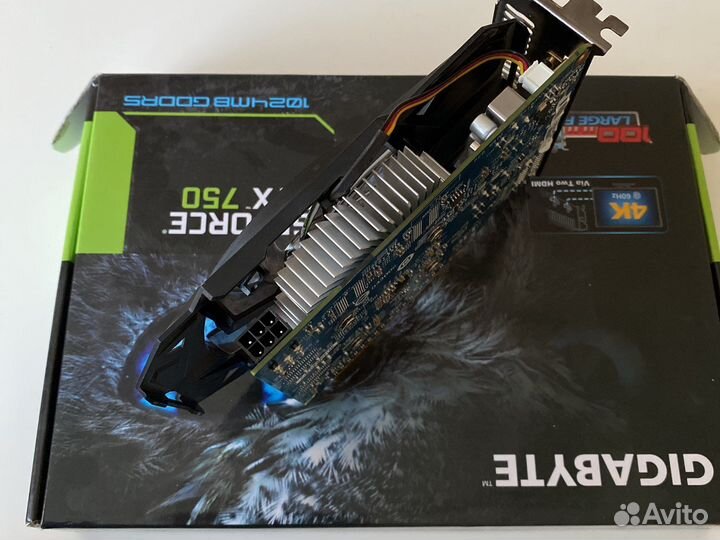 Видеокарта gigabyte gtx750 ddr5 1gb