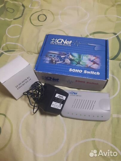 Коммутатор CNet 8 port