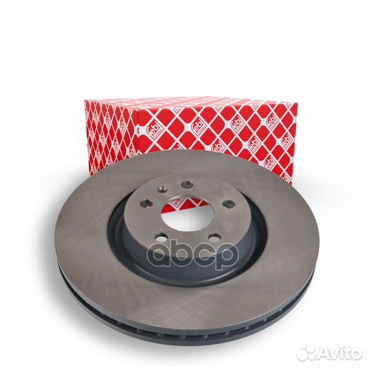Диск торм. передн. 338mmх30mm /с покрытием