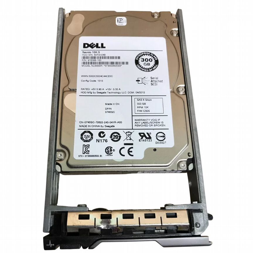 [745GC] Жесткий Диск Dell 300gb Sas 2,5 745gc