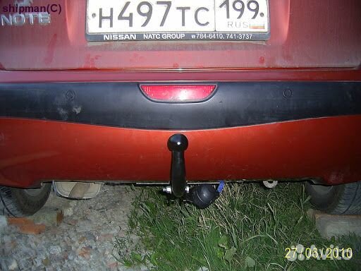 Фаркоп (тсу) Nissan Note 2006-2014