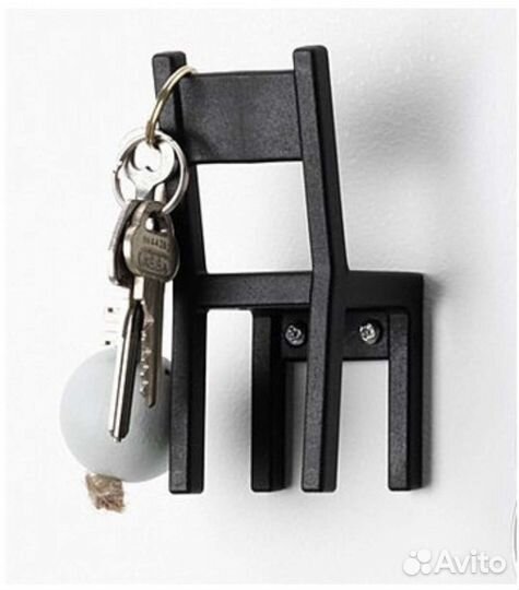 IKEA Вешалка-крючок. Набор из трех стульев