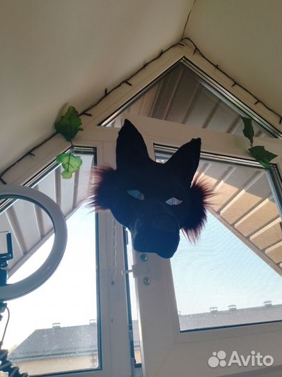 Маска для квадробики /волк/теран