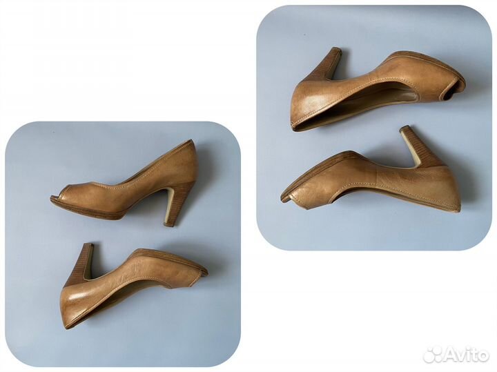 Туфли женские ecco натуральная кожа 39 размер