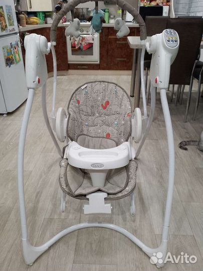 Электрокачель 2в1