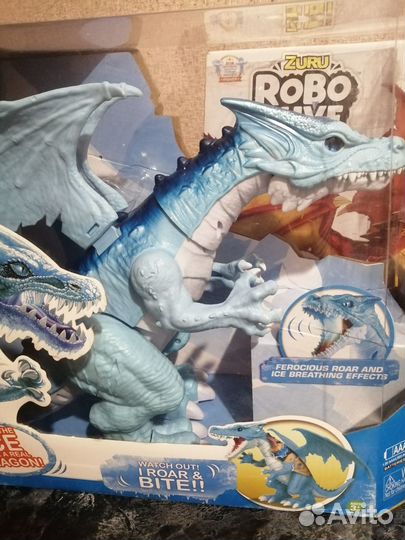 Robo alive дракон красный и синий