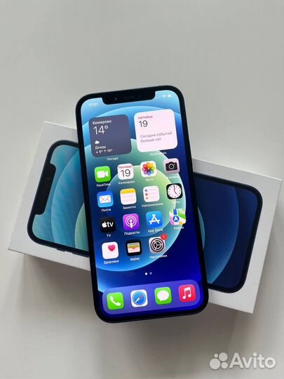 Apple iPhone 12 Blue 128gb 98 акб