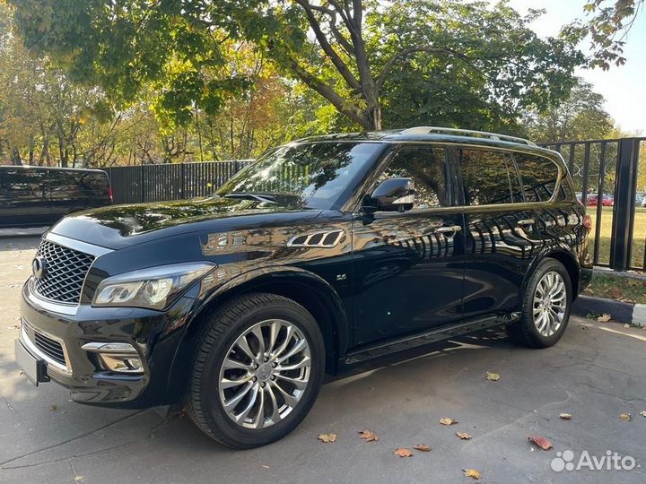 Infiniti QX80 5.6 AT, 2016, 33 000 км