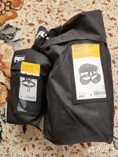 Подвесная система Petzl,комплект верх и низ