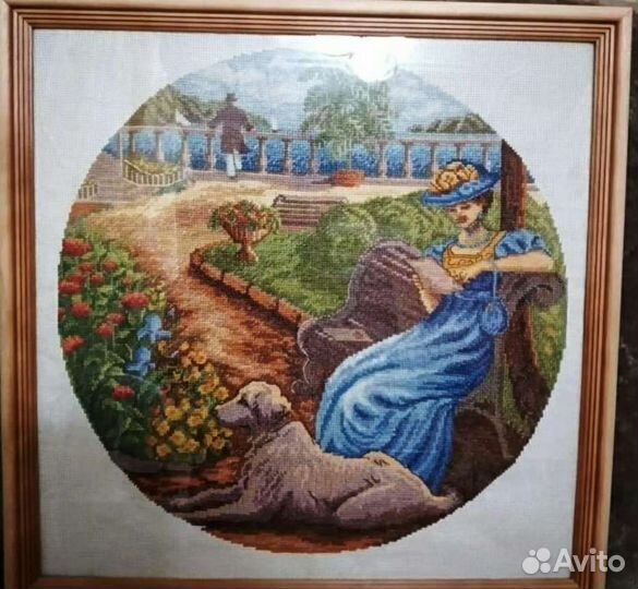 Вышивка крестом ручная работа