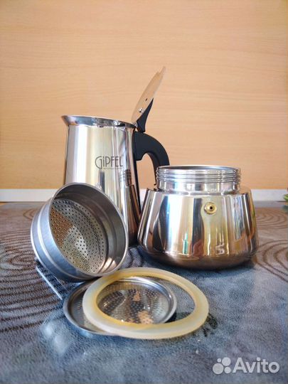 Гейзерная кофеварка для индукционной плиты