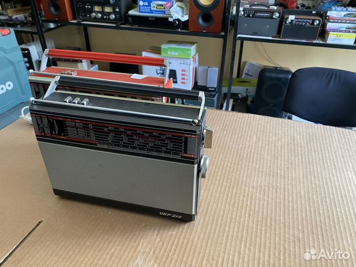 Радиоприёмник VEF-214 FM рабочий