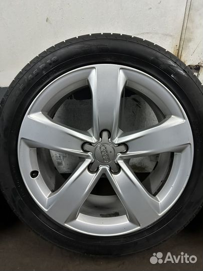 Диски оригинал audi R18 +резина nokian