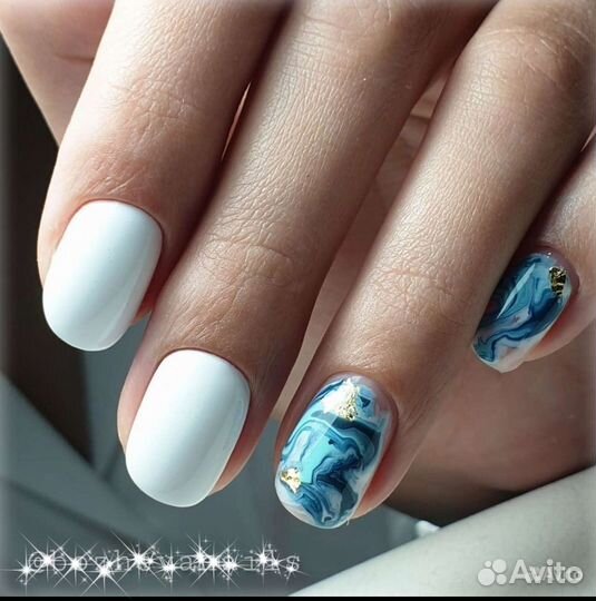 Маникюр + гель-лак Ладожская