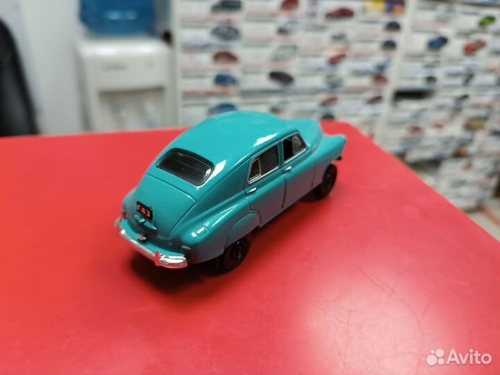 Автолегенды СССР: газ-М72 1:43 Deagostini