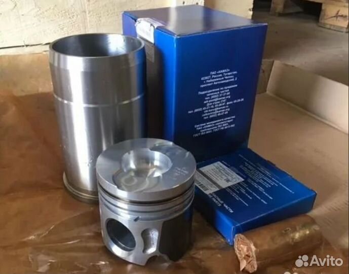 Гильза+порш.+п/пал+3 кольца камаз евро-2/3