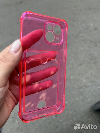 Силиконовый чехол на iPhone 14