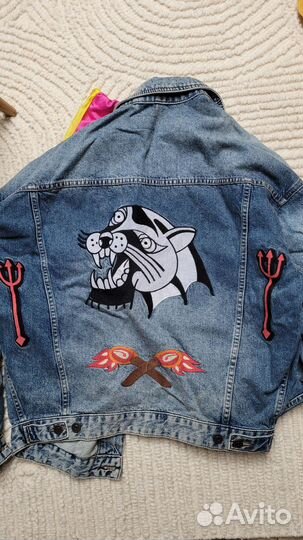 Джинсовая куртка ASOS в винтажном стиле