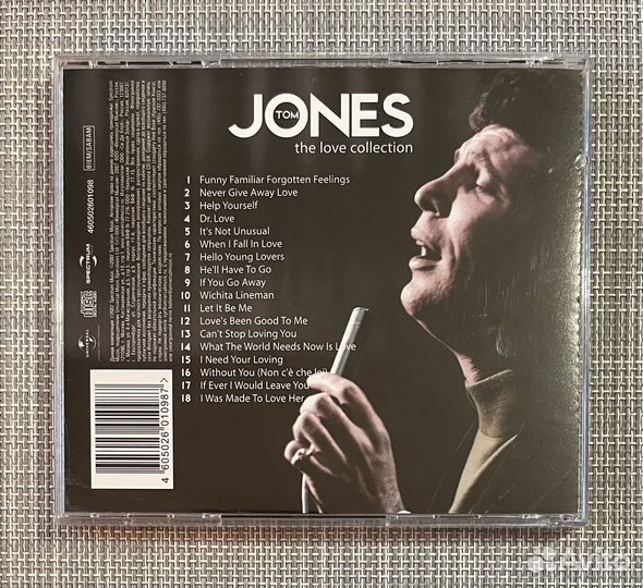 Tom Jones - The Love Collection CD Rus