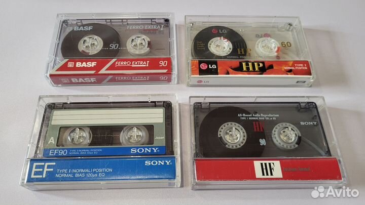 Аудиокассеты Basf Agfa Sony TDK Maxell