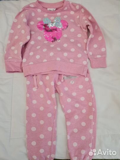 Детские вещи для девочки пакетом 86-104