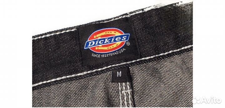 Джинсы dickies с карманами черные
