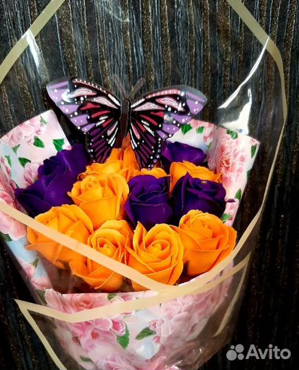 Мыльные цветы