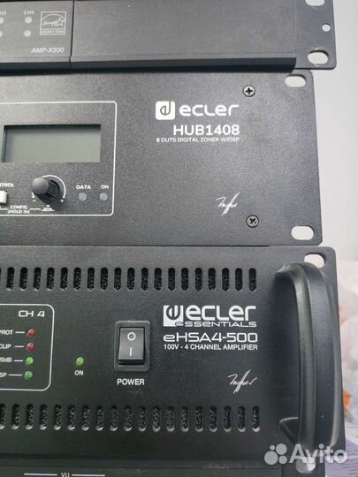 HUB1408 ecler Цифровой аудиопроцессор 14х8