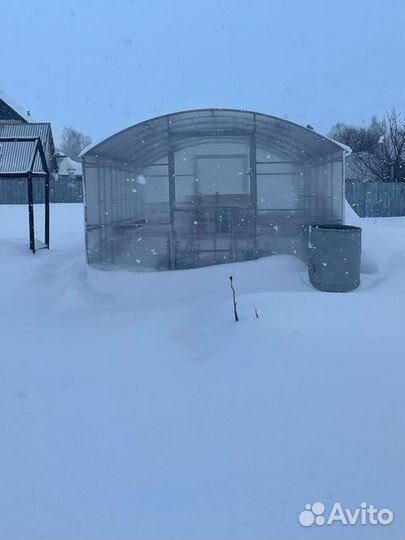 Теплица Прямые стенки Эксклюзив 3х6 (высота 2.10)