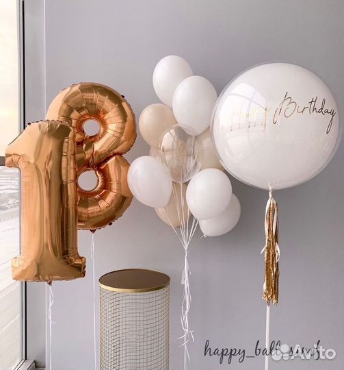 Гелиевые шары. Бесплатная доставка